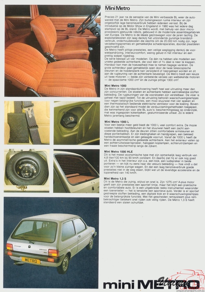 1980 British Leyland (Germany) Brochure Page 9